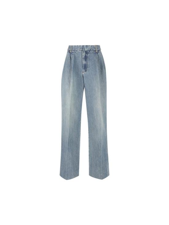  짐머만 데님 팬츠 일러스트레이션 데님 진 넵튠