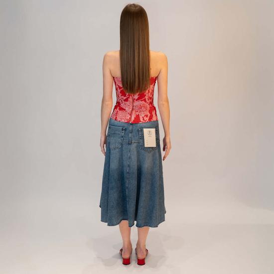  MIAOU 민소매 티셔츠 Miaou 천칭 자리 코르셋 사이렌 다 마스크 - OTHER BRANDS