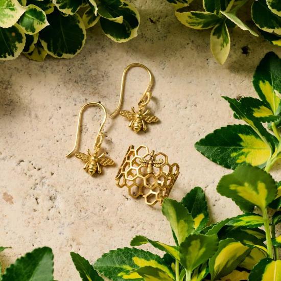  Ten Thousand Villages 반지 만 개의 마을 꿀벌 마법 벌집 - OTHER BRANDS