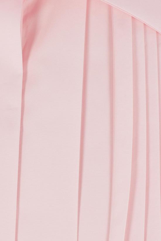  로에베 블라우스 포플린 셔츠 (플리츠 넥타이 포함, 핑크색) - LOEWE