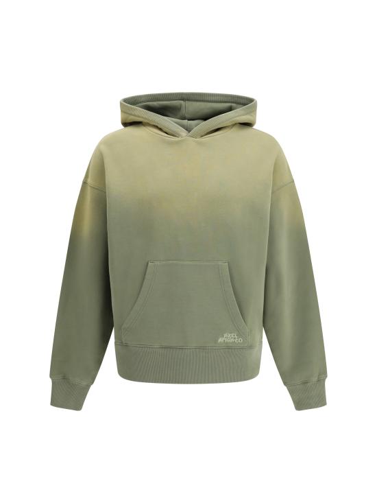 26SS 악셀 아리가토 후드 티셔츠 A3842002 DEEPLICHEN GREEN