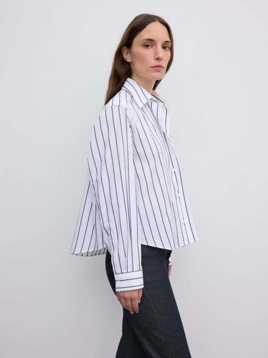  House of Dagmar 셔츠 하우스 오브 다그마 크롭 셔츠 - HOUSE OF DAGMAR