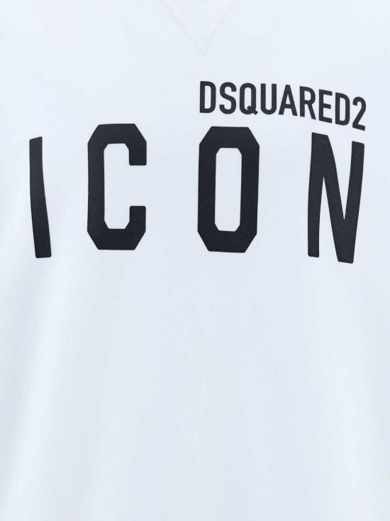  디스퀘어드2 스웨터 Dsquared2 아이콘 스웨트셔츠 화이트 - DSQUARED2