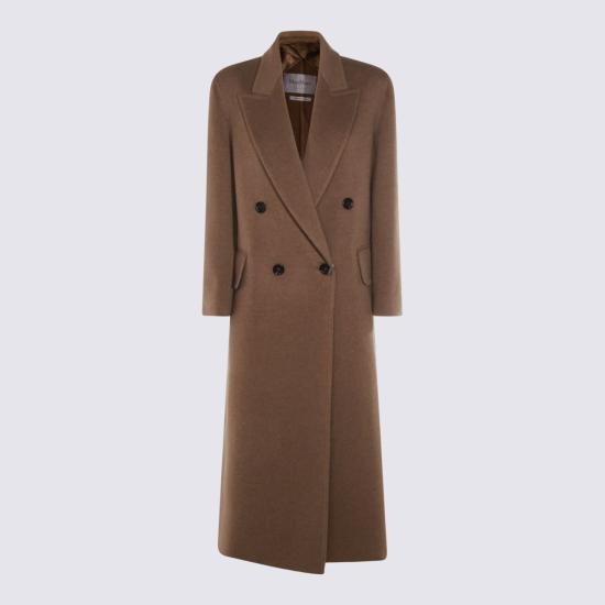  막스마라 코트 아르모니아  카샤 스쿠로