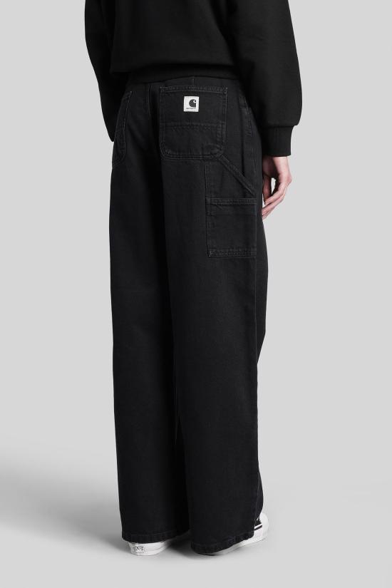  칼하트 데님 팬츠 카하트 W 진 팬츠 블랙 - CARHARTT