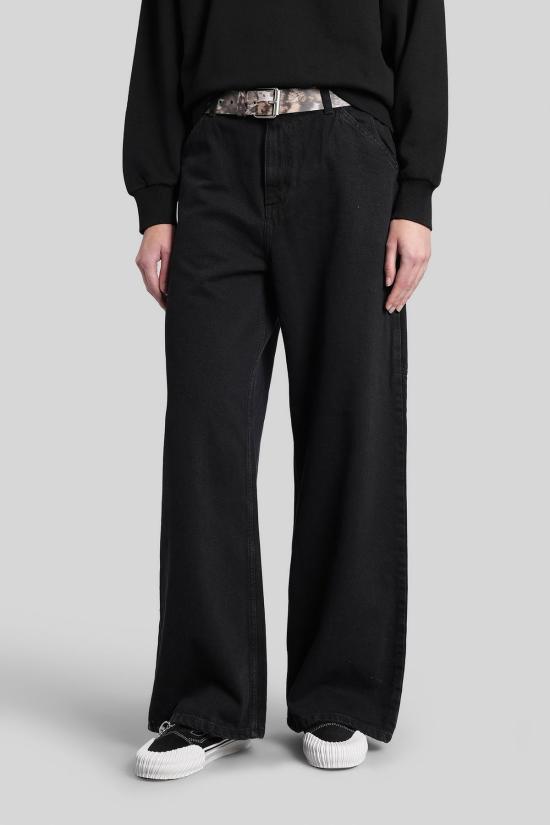  칼하트 데님 팬츠 카하트 W 진 팬츠 블랙