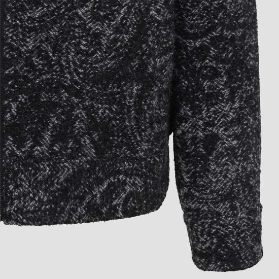  에트로 봄버 자켓 셔츠 칼라 봄버 재킷 그레이 - ETRO