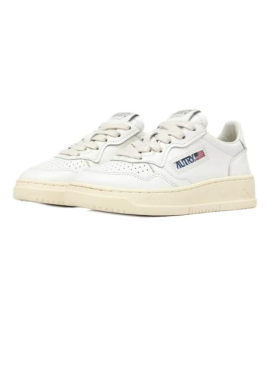  [키즈] 오트리 스니커즈 메달리스트 키즈 로우 스니커즈 화이트 - AUTRY