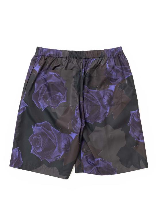  언더커버 숏팬츠 로즈 와이드 쇼츠 블랙 베이스 - UNDERCOVER