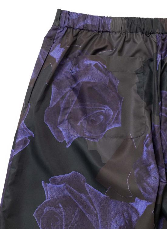  언더커버 숏팬츠 로즈 와이드 쇼츠 블랙 베이스 - UNDERCOVER