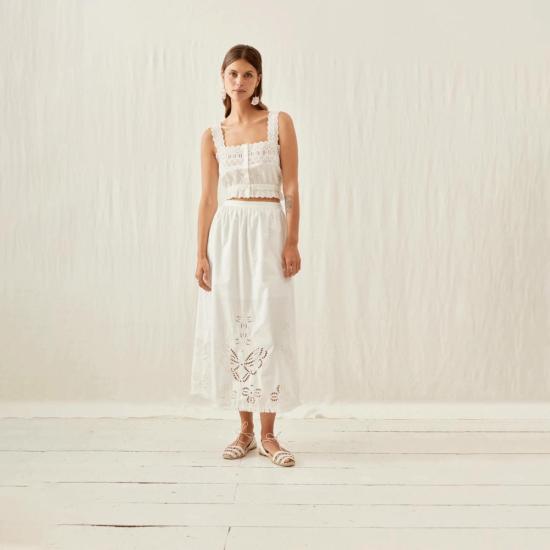  루이스미샤 캐미솔 Louise Misha Kivima  화이트