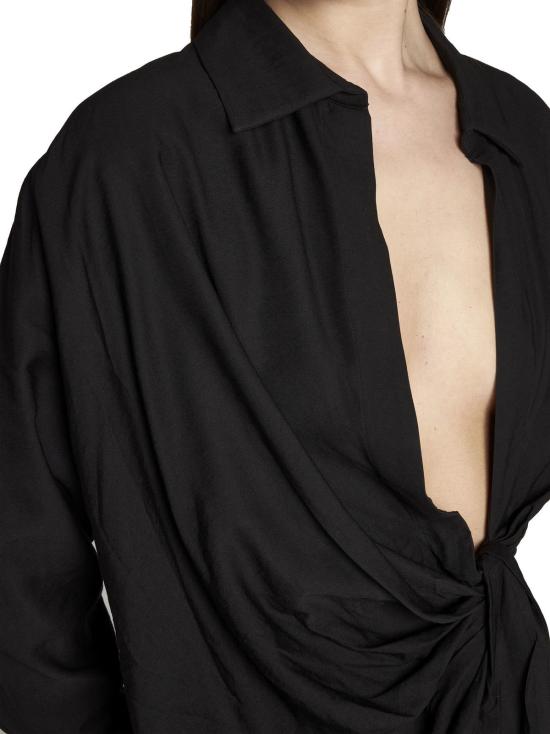  자크뮈스 미디 원피스 자크무스 아비토 드레스 블랙 - JACQUEMUS