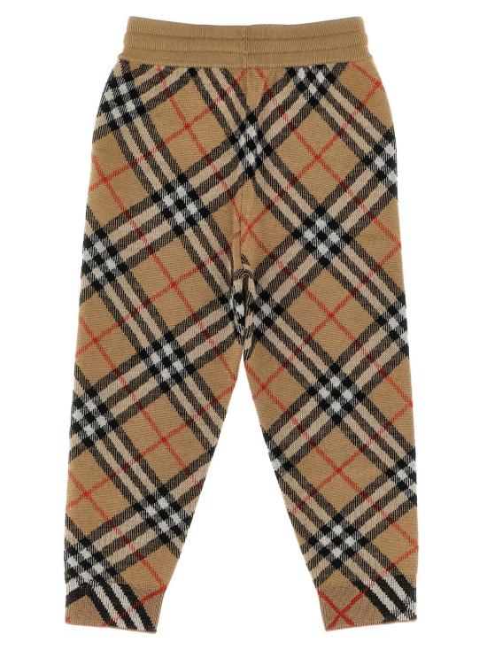  [키즈] 버버리 트레이닝/조거 팬츠 제라드 바이어스 조거  (베이지) 키즈 - BURBERRY