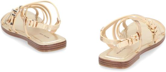  마이클 코어스 샌들 대링턴 가죽  페일 골드 - MICHAEL KORS