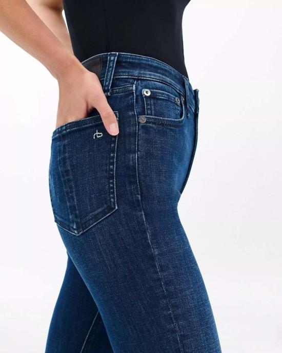  에볼럭시 데님 팬츠 플렉시 니나 하이라이즈 스키니 진 - EVOLUXXY