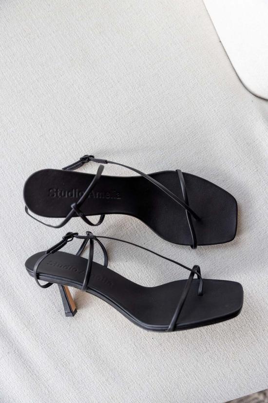  스튜디오 아멜리아 샌들 크로스 프론트 70 힐 - STUDIO AMELIA