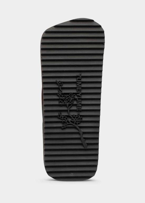  유메유메 뮬/슬리퍼 스키 슬라이드 블랙 - YUME YUME