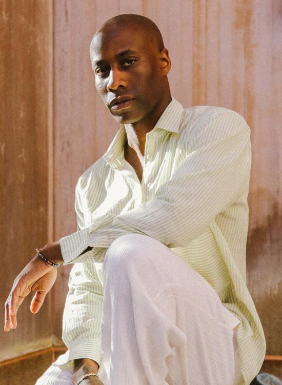  Seek Collective 셔츠 페이지 셔츠 말차 스트라이프