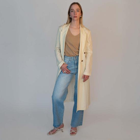  알리지 코트 알리시 스폴베리노 더스터 크림