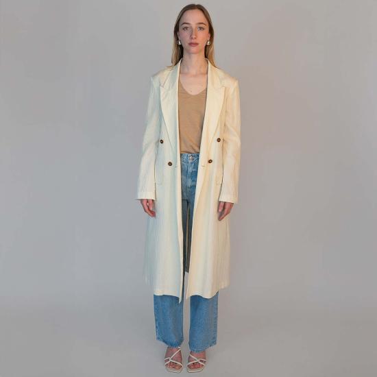  알리지 코트 알리시 스폴베리노 더스터 크림 - ALYSI