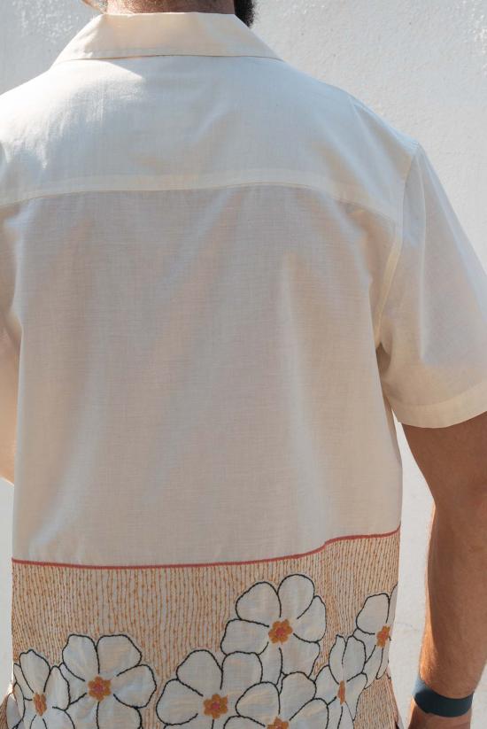  Jess Meany 반팔 셔츠 제스 미니 라운지  플로럴 - JESS MEANY