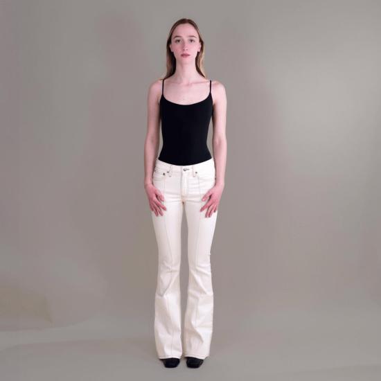  COUT DE LA LIBERTE 데님 팬츠 Cout De La Liberte Brittney 로우라이즈 진