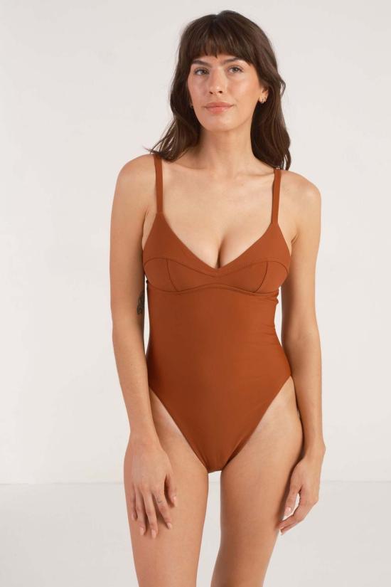  갈라마르 원피스 수영복 시몬 원피스 테라코타 - GALAMAAR