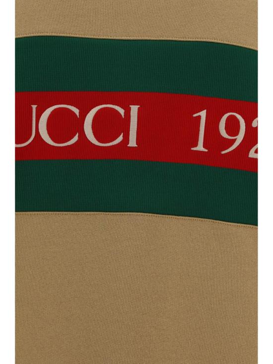  구찌 긴팔 티셔츠 스웨트셔츠 카멜/믹스 - GUCCI