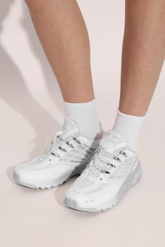  MM6 메종마르지엘라 스니커즈 메종 마르지엘라 MM6 X 살로몬 로우탑  화이트 - MM6 MAISON MARGIELA