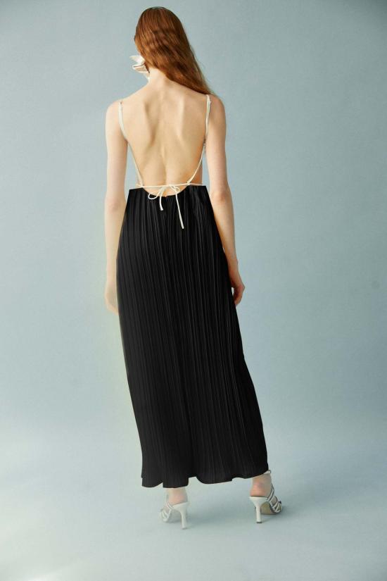  루이자 에 라 루나 롱 원피스 Luisa Et La Luna 에로스 플리츠 드레스 - LUISA ET LA LUNA