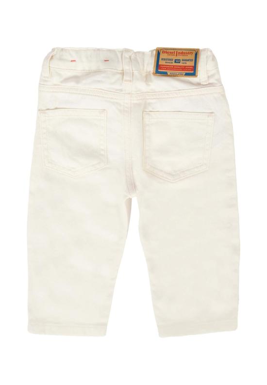  [키즈] 디젤 트레이닝/조거 팬츠 아동용 흰색 바지 - DIESEL