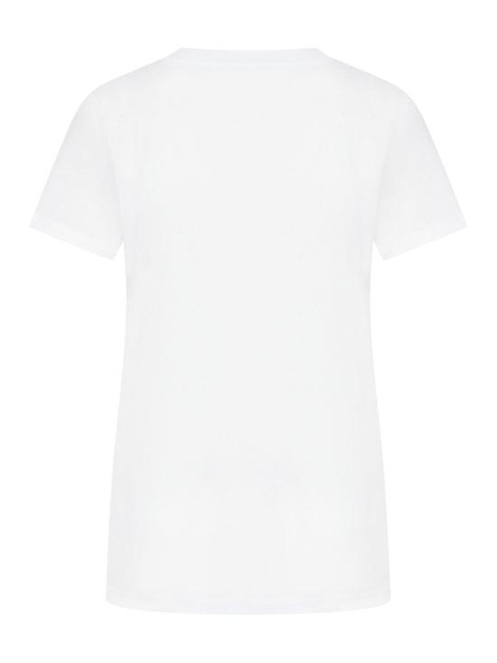  막스마라 반팔 티셔츠 막스 마라 아카시아 티셔츠 화이트 - MAX MARA