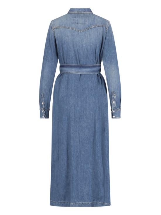  골든구스 데님 원피스 골든 구스 데님 셔츠 드레스 블루 - GOLDEN GOOSE