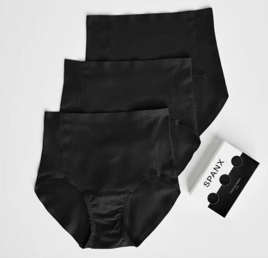  Spanx 팬티 스팽스 브리프 3팩 블랙