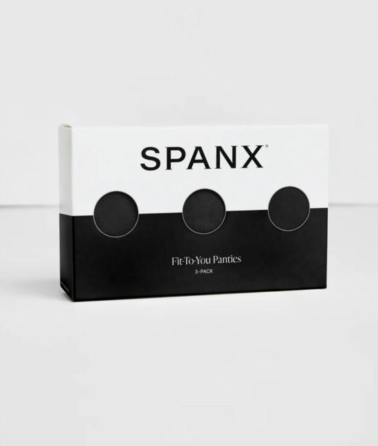  스팽스 팬티 브리프 3팩 블랙 - SPANX