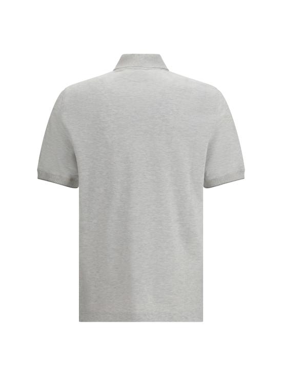 26SS 브루넬로 쿠치넬리 피케 폴로 셔츠 ME8548788 CW584 GREY - BRUNELLO CUCINELLI