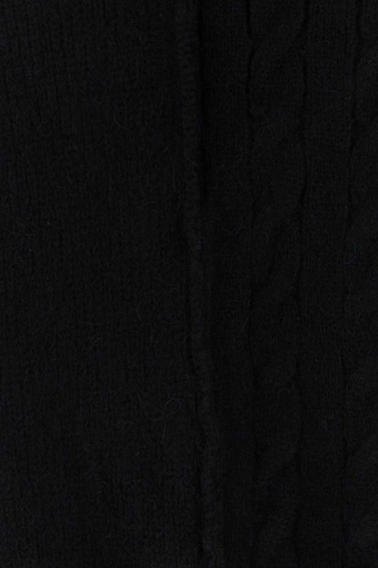 베트멍 가디건 블랙 알파카 블렌드  블랙 - VETEMENTS