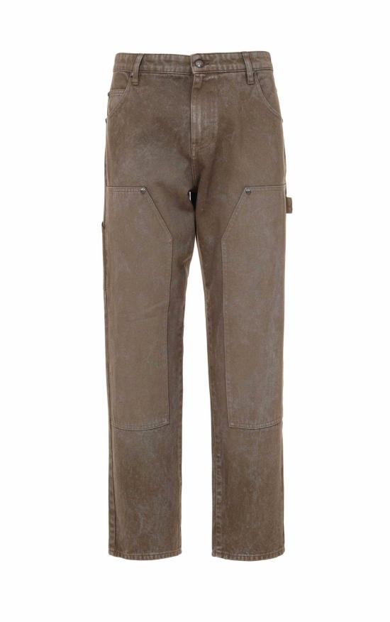  로베르토 카발리 데님 팬츠 저스트 카발리 진 그린