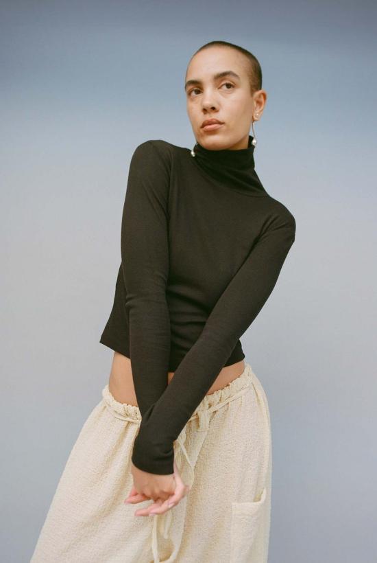  질 로드리게즈 긴팔 티셔츠 길 로드리게즈 터틀넥 긴팔 벨뷰 티셔츠 - GIL RODRIGUEZ