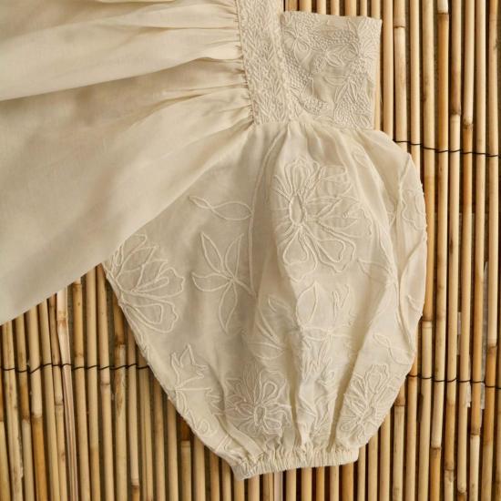  [키즈] 봉주르 블라우스 키즈  뉴 블라우스  내추럴 - BONJOUR