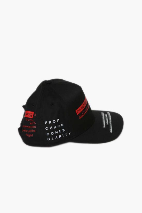  더 셀렉트 모자 셀렉트 세이징 미드라이즈 프린트 캡 블랙 - THE CELECT