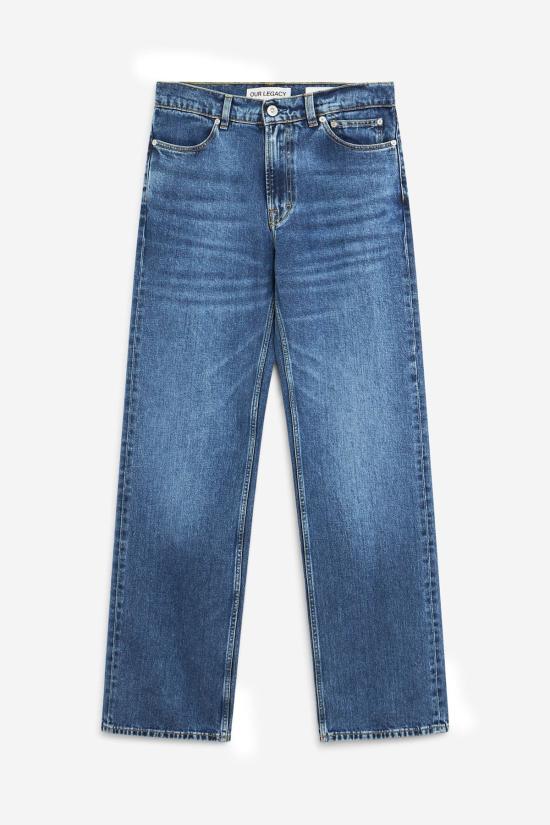  아워레가시 데님 팬츠 아워 레거시 칼슨 컷 진 블루