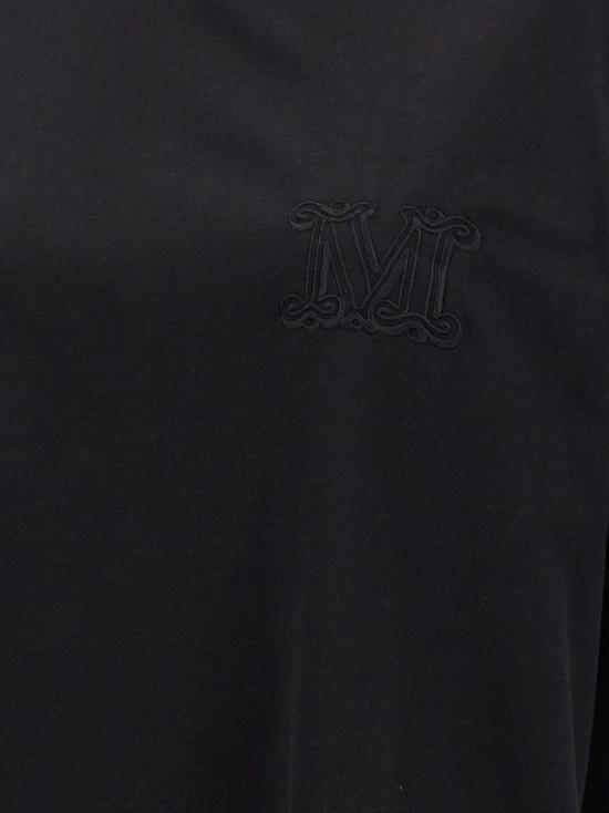  막스마라 반팔 티셔츠 막스 마라 망고 티셔츠 블랙 - MAX MARA