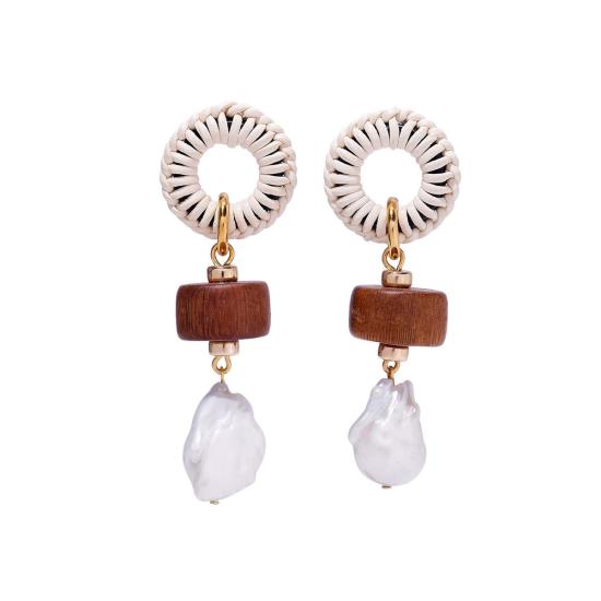  리지 포르투나토 이어링 우븐 새들  멀티