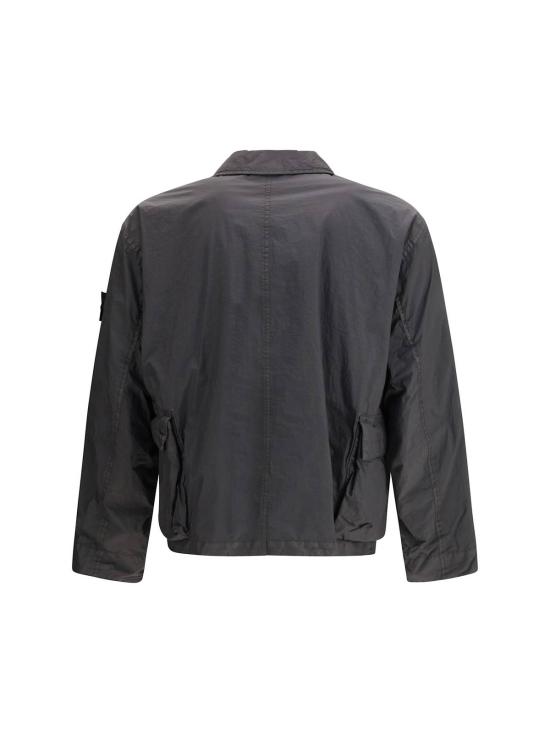  스톤 아일랜드 자켓 클래식 칼라 재킷 - STONE ISLAND