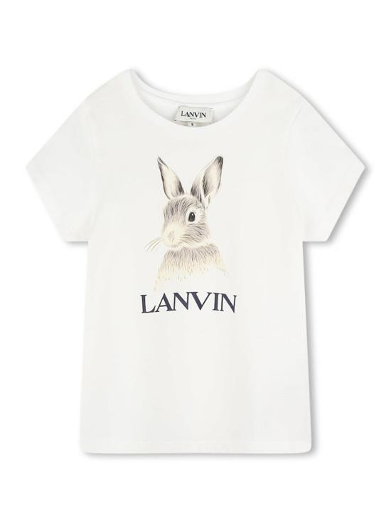  [키즈] 랑방 트레이닝 상의 티셔츠 화이트 - LANVIN