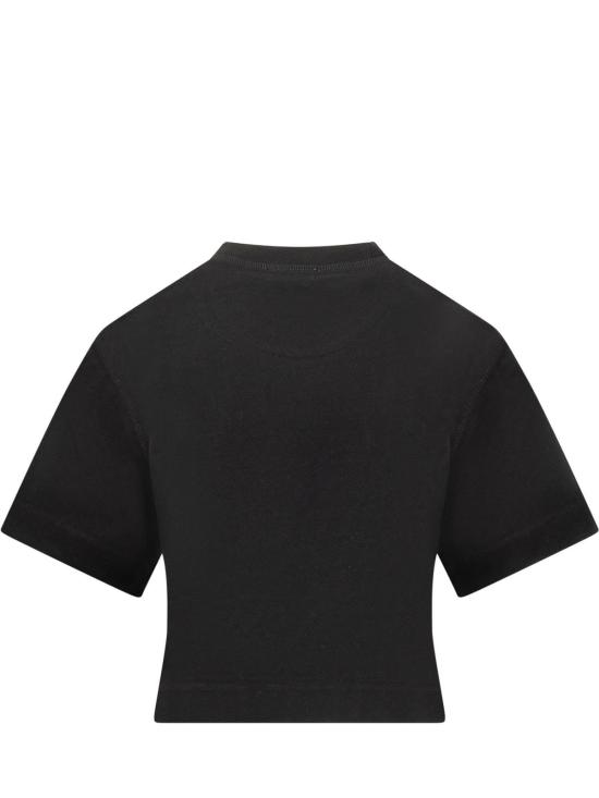  오프화이트 반팔 티셔츠 빅 로고 티셔츠 블랙 화이트 - OFF WHITE