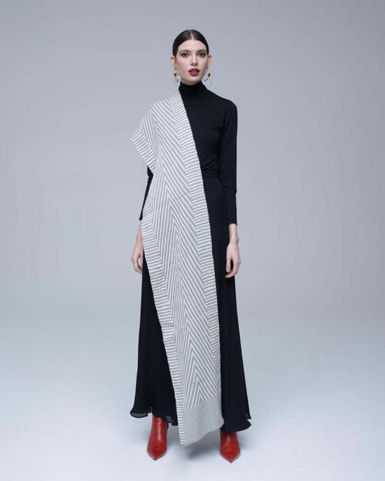  보즈 머플러/스카프 셰브론 스카프 베이비 알파카 - VOZ