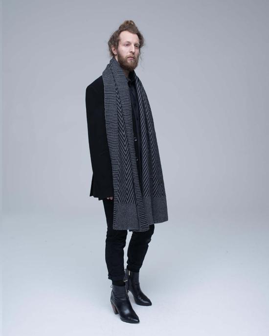  보즈 머플러/스카프 셰브론 스카프 베이비 알파카 - VOZ