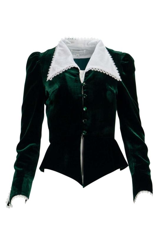  크리스티닛 자켓 아나이스 벨벳 재킷 - KRISTINIT